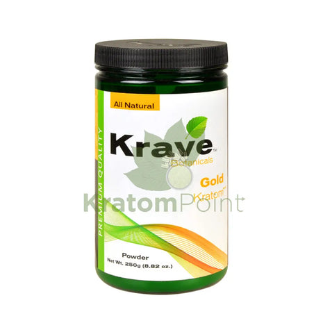 Krave Kratom Gold powder, 250 grams