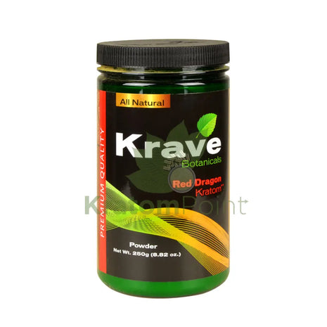 Krave Kratom Red Dragon powder, 250 grams