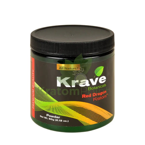 Krave Kratom Red Dragon powder, 60 grams