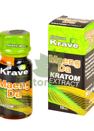 Krave Maeng Da Kratom Extract, 10ml, 1 bottle