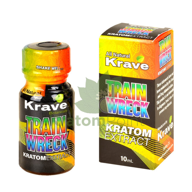Krave Train Wreck Kratom Extract, 10ml, 1 bottle