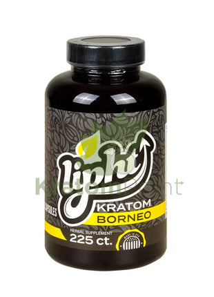 Lipht Kratom Premium Borneo Capsules 225ct