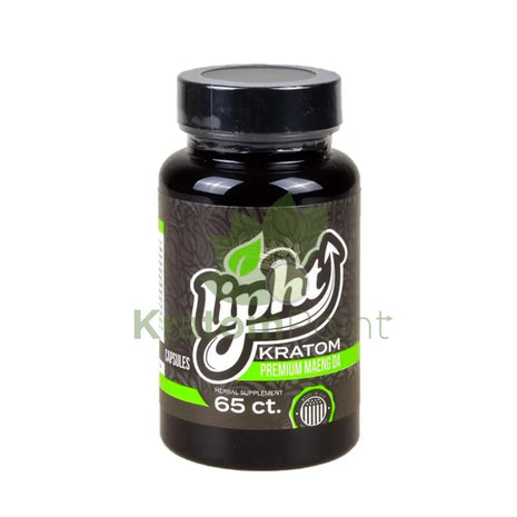 Lipht Kratom Premium Green Maeng Da Capsules 65ct