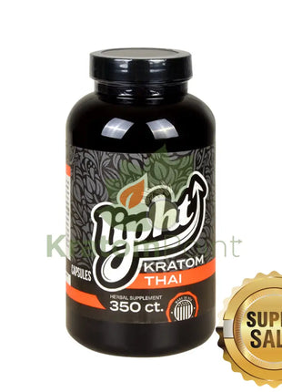 Lipht Kratom Thai Capsules 350ct