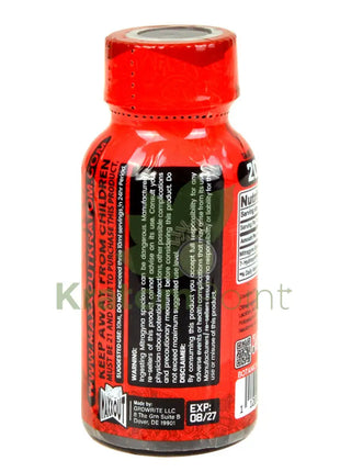 Maxx Out 7-hydroxy 30ml Watemelon Shot 200mg 1ct bottle Hydroxy