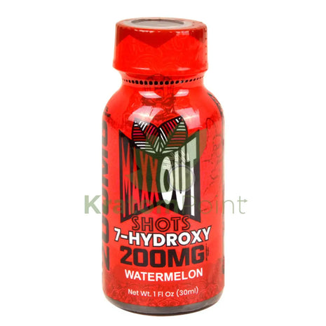 Maxx Out 7-hydroxy 30ml Watemelon Shot 200mg 1ct bottle Hydroxy