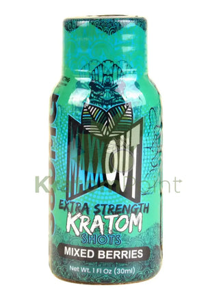 Maxx Out Extra Strength 30Ml Berry Mix Kratom Shot 1Ct Bottle