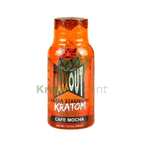 Maxx Out Extra Strength 30Ml Cafe Mocha Kratom Shot 1Ct Bottle