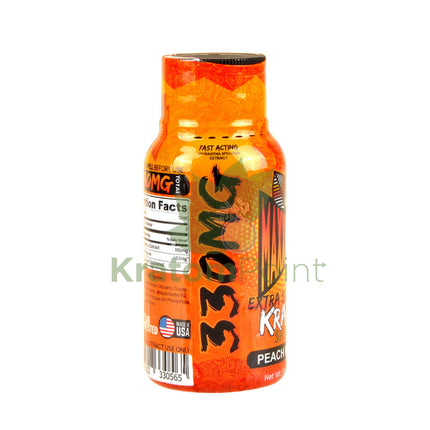 Maxx Out Extra Strength 30Ml Peach Mango Kratom Shot 1Ct Bottle