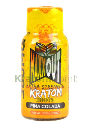 Maxx Out Extra Strength 30Ml Pina Colada Kratom Shot 1Ct Bottle