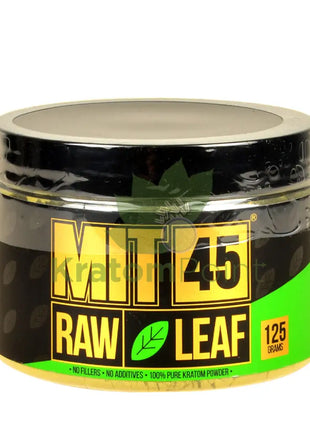 Mit 45 Raw Leaf Green Vein Powder, 125 grams