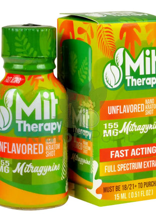 Mit Therapy 155Mg Unflavored Nano Kratom Shot 15Ml