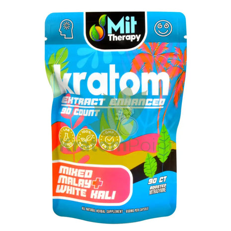 Mit Therapy Kratom Mixed Malay + White Kali 90 Count