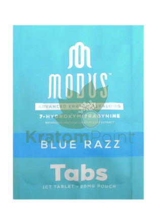 Modus 7-Oh Blue Razz Tablets 1 Count Hydroxy