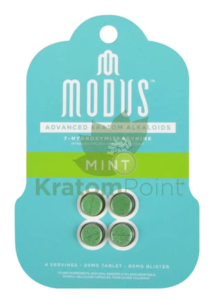 Modus 7-Oh Mixed Mint Tablets 4 Count