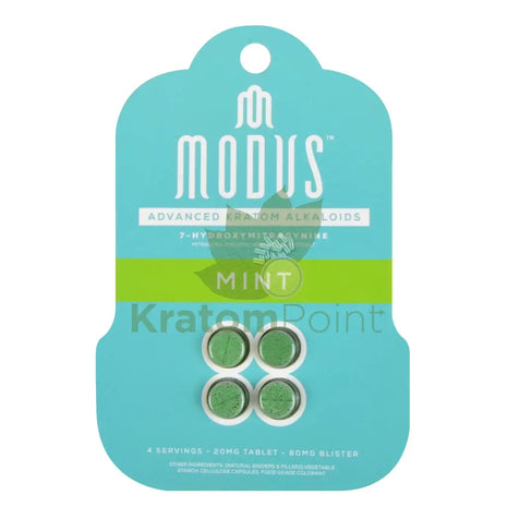 Modus 7-Oh Mixed Mint Tablets 4 Count