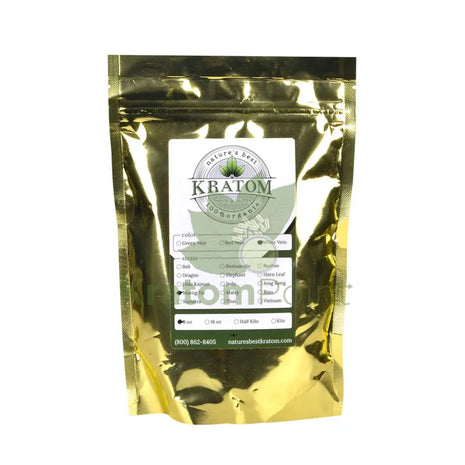 Nature's Best Kratom 8oz, White Vein Maeng Da