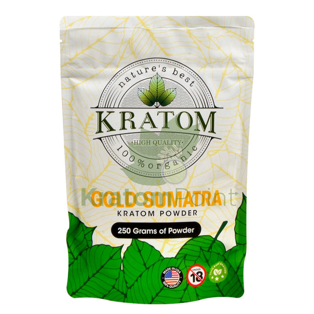 Natures Best Kratom Powder Gold Sumatra 250 Grams