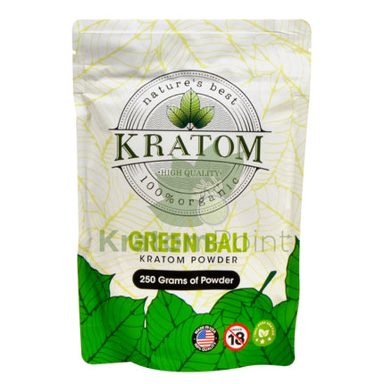Natures Best Kratom Powder Green Bali 250 Grams