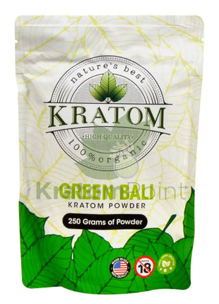 Natures Best Kratom Powder Green Bali 250 Grams