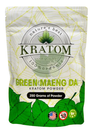 Natures Best Kratom Powder Green Maeng Da 250 Grams