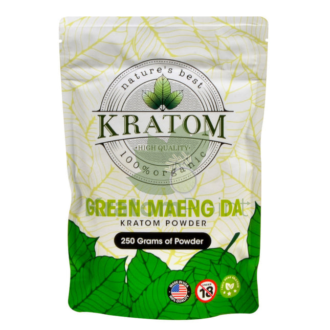 Natures Best Kratom Powder Green Maeng Da 250 Grams