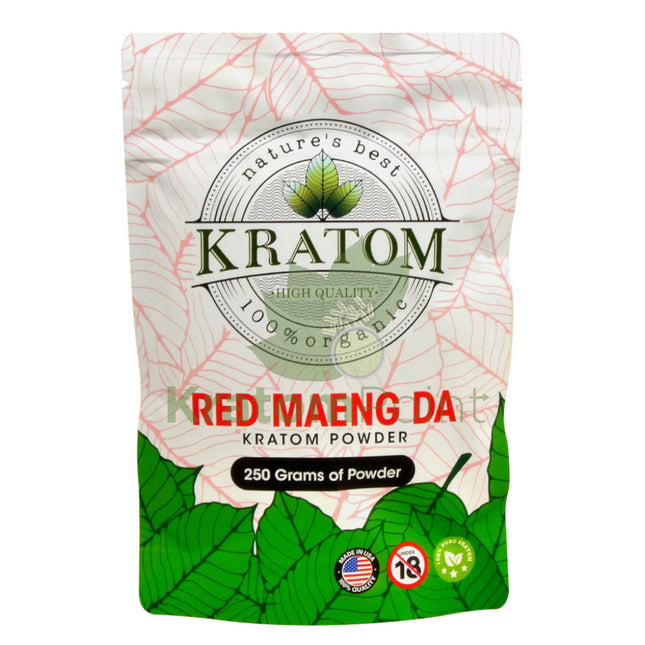 Natures Best Kratom Powder Red Maeng Da 250 Grams