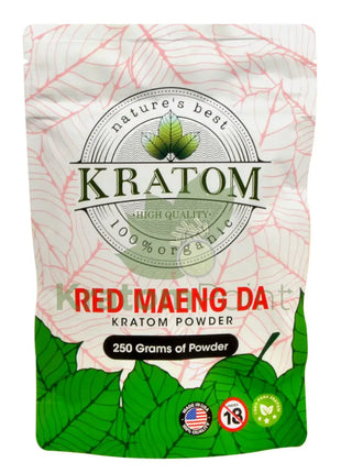 Natures Best Kratom Powder Red Maeng Da 250 Grams