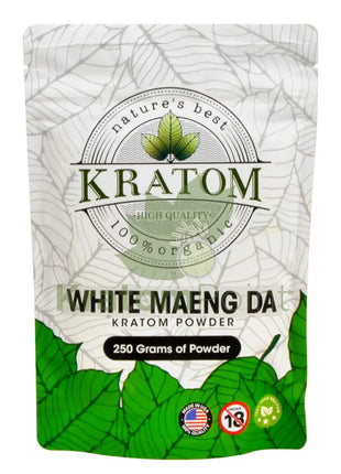 Natures Best Kratom Powder White Maeng Da 250 Grams