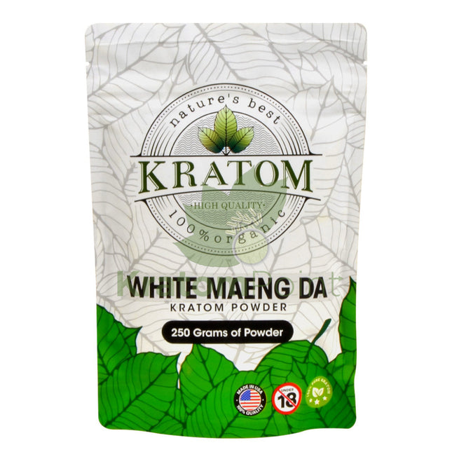 Natures Best Kratom Powder White Maeng Da 250 Grams