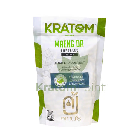 Njoys Maeng Da Kratom Capsules 300 Count