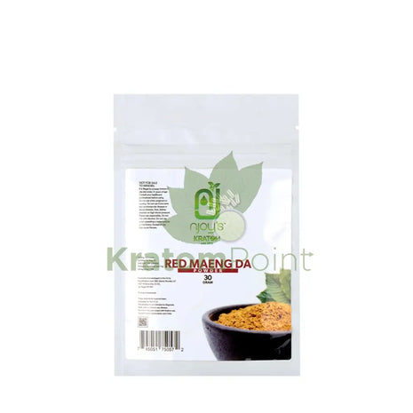 Njoys Red Maeng Da Kratom Powder 30 Grams