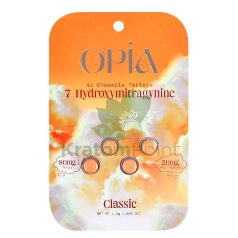 Opia 7-Hydroxymitragynine Classic Kratom 4 Tablets