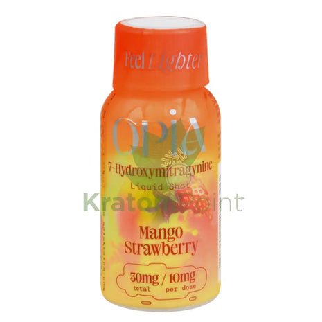 Opia 7-Hydroxymitragynine Mango Strawberry Kratom Liquid Shots 1Ct Hydroxy