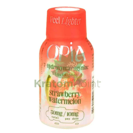 Opia 7-Hydroxymitragynine Strawberry Watermelon Kratom Liquid Shots 1Ct