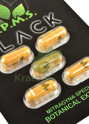 Opms Black Capsules 5 Count Opms