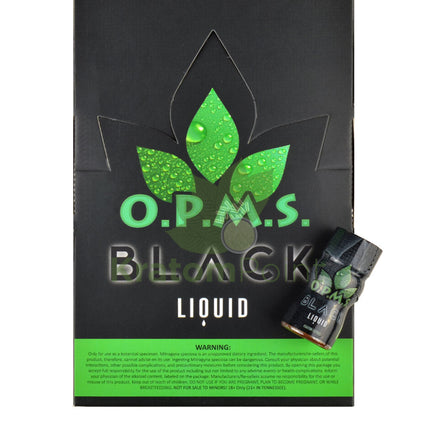 OPMS Black Liquid Kratom extract display alt