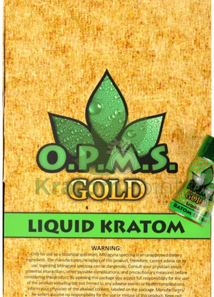 OPMS Kratom Liquid Gold, 8.8ml display 2