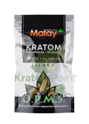 OPMS Kratom 30g, 60 Capsules Malay