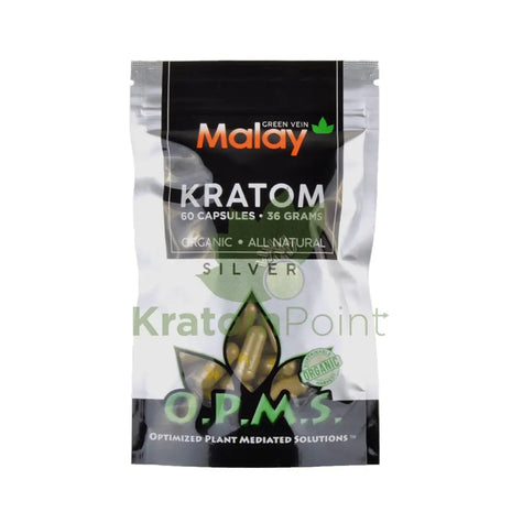 OPMS Kratom 30g, 60 Capsules Malay