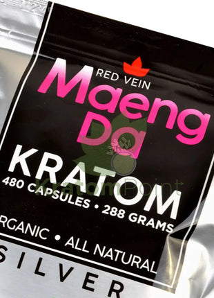 Opms Kratom 480 Capsules Red Vein Maeng Da Opms