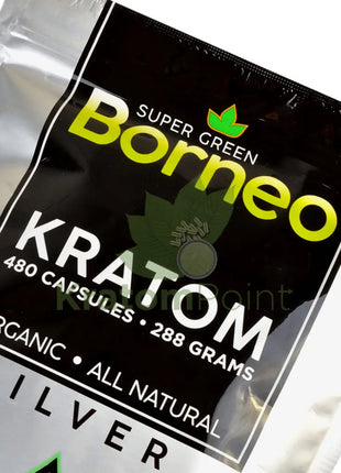 Opms Kratom 480 Capsules Super Green Borneo Opms