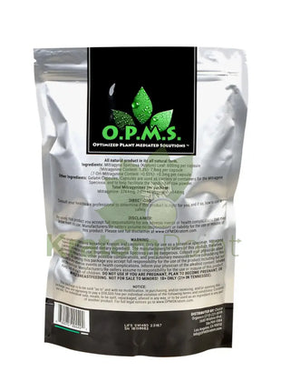 Opms Kratom 480 Capsules White Vein Indo Opms