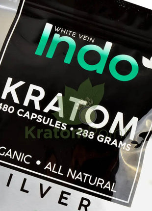 Opms Kratom 480 Capsules White Vein Indo Opms