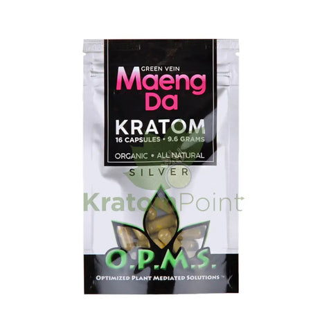 Opms Kratom 8G 16 Capsules Maeng Da Opms