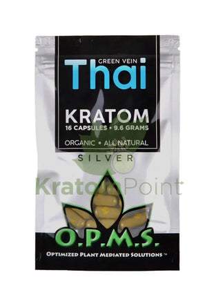 Opms Kratom 8G 16 Capsules Thai Opms