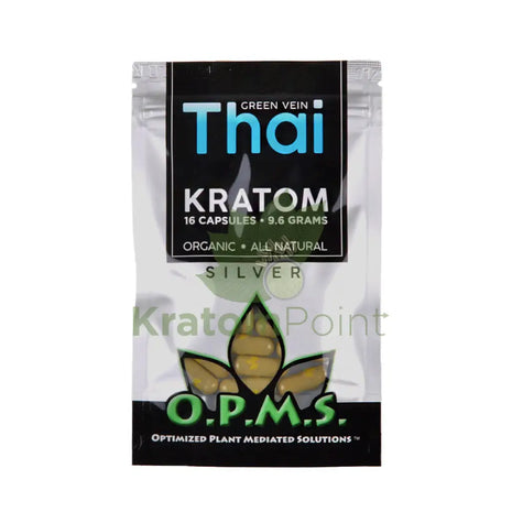 Opms Kratom 8G 16 Capsules Thai Opms