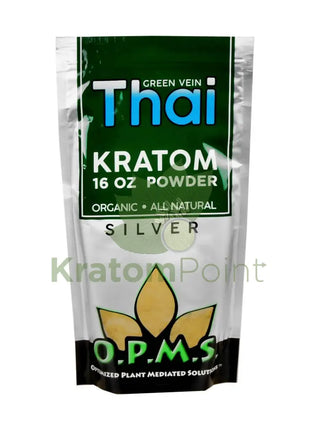 Opms Kratom Powder 16Oz Thai Opms