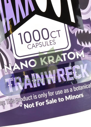 Pain Out (Maxx Out) Kratom Capsules 1000Ct Train Wreck Pain Out