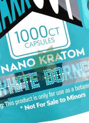 Pain Out (Maxx Out) Kratom Capsules 1000Ct White Borneo Pain Out